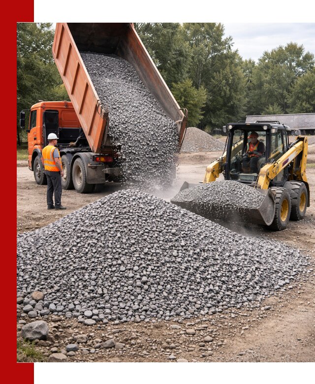 Купить гранитный щебень фракции 5–10 в Черемхове с доставкой