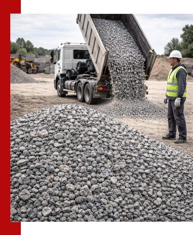 Доставка и продажа гранитного щебня фракции 5-20 в Черемхове