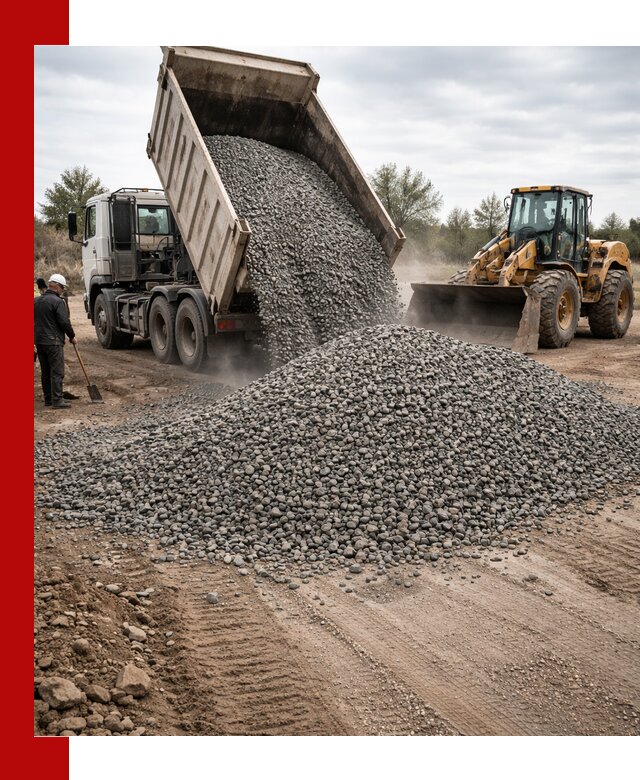Гранитный щебень фракция 10-20 с доставкой в Черемхове