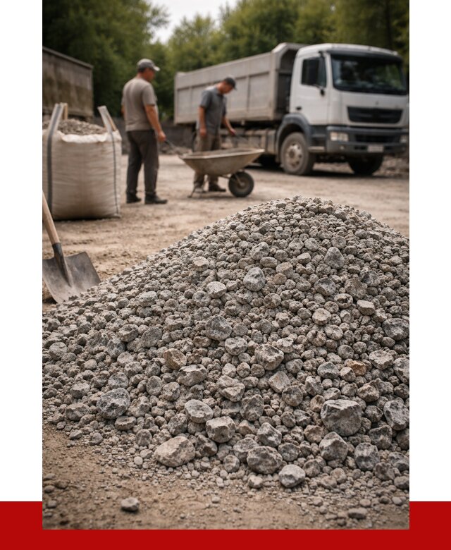 Гранитный щебень фракция 20-40 в Черемхове от 3336 руб. ПРОНЕРУДЧрм