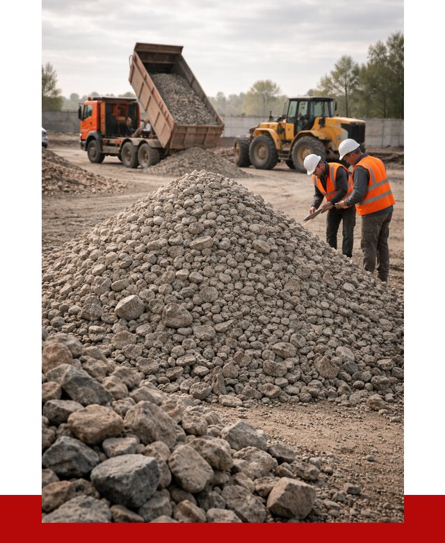 Гранитный щебень фракция 40-70 в Черемхове от 2607 руб ПРОНЕРУДЧрм