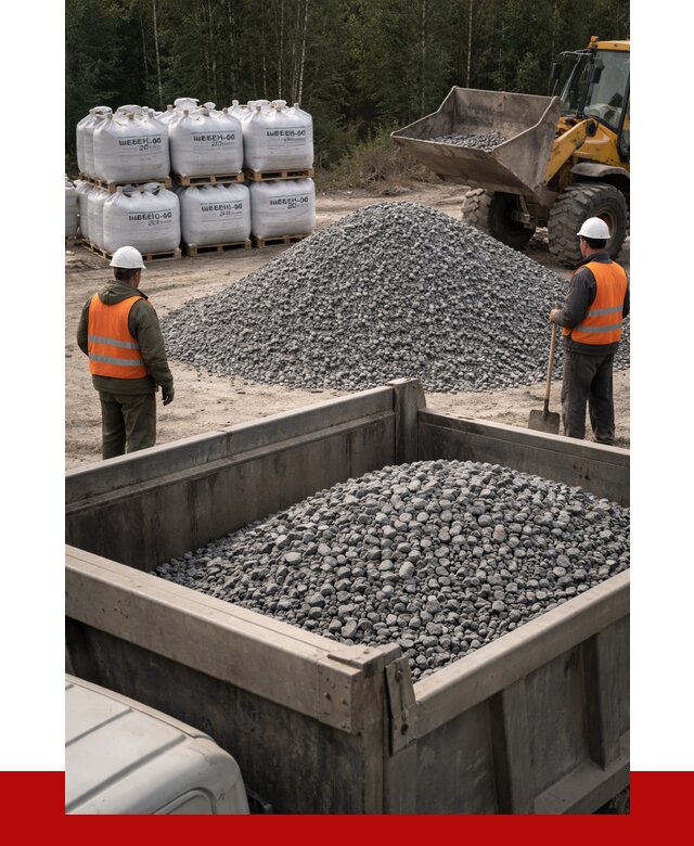 Щебень габбро диабаз 20-40 в Черемхове от 3545 руб. | ПРОНЕРУДЧрм