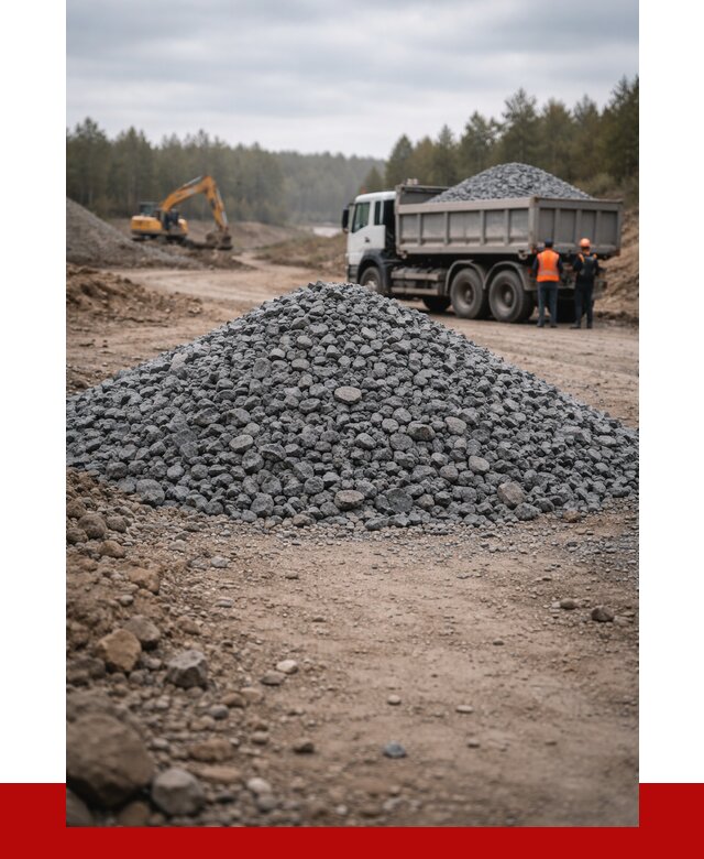 Щебень габбро диабаз фракция 40-70 в Черемхове от 2294 р-ПРОНЕРУДЧрм