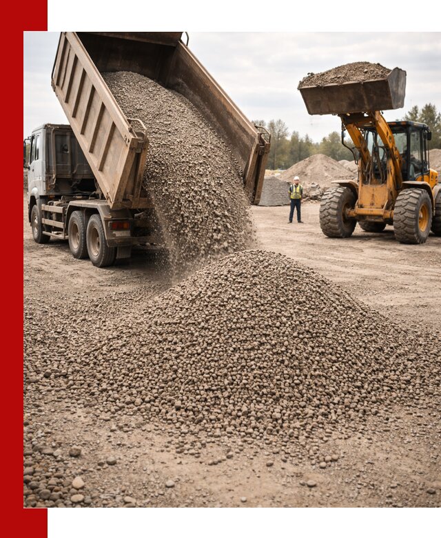 Гравийный щебень фракция 3–10 с доставкой в Черемхове