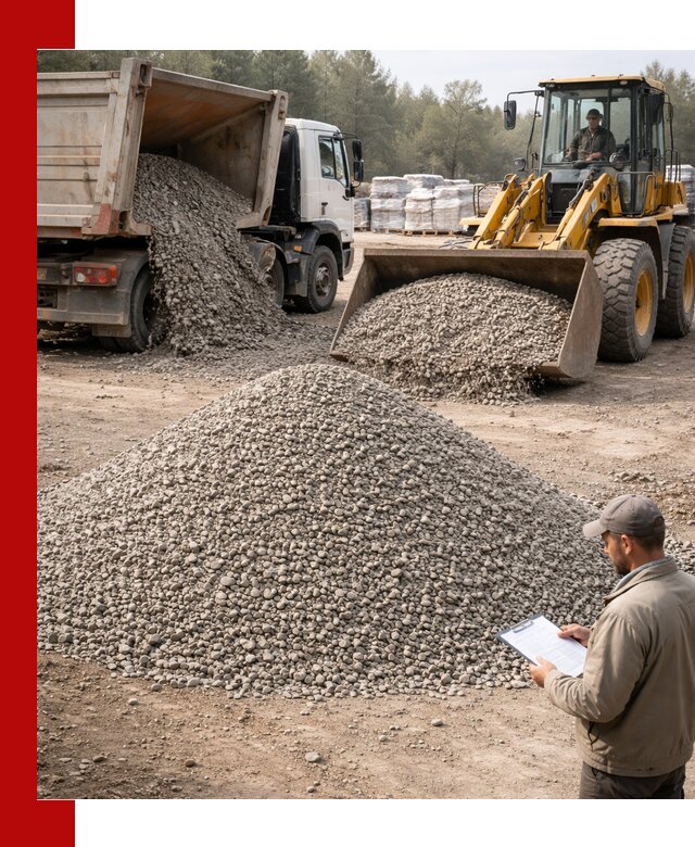 Гравийный щебень фракция 5–10 с доставкой в Черемхове