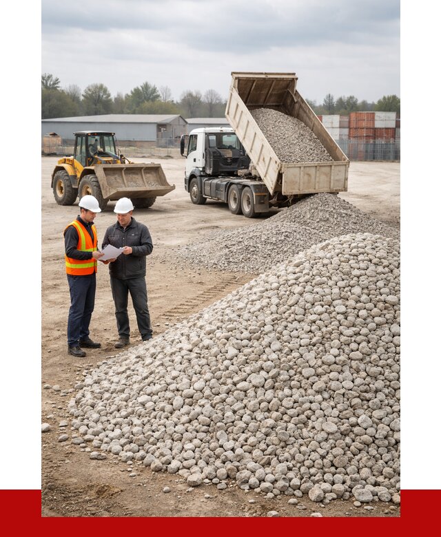 Известняковый щебень в Черемхове от 1460 р. доставка | ПРОНЕРУДЧрм