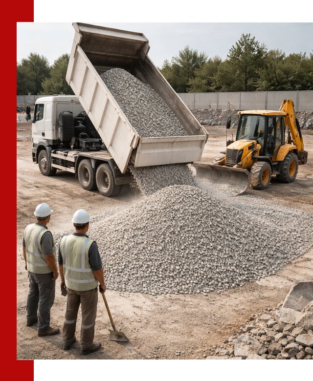 Купить известняковый щебень фракции 5–10 мм с доставкой в Черемхове