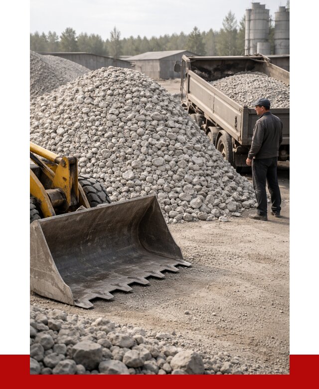 Известняковый щебень фракция 40-70 в Черемхове от 4379 р. | ПРОНЕРУДЧрм