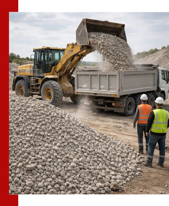 Доломитовый щебень фракция 40–71 доставка и продажа в Черемхове