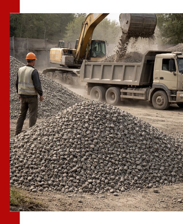 Шлаковый щебень фракция 5-20 с доставкой в Черемхове