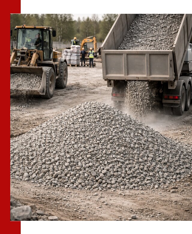 Вторичный щебень фракции 5-20 в Черемхове — доставка и продажа крупнотоннажно
