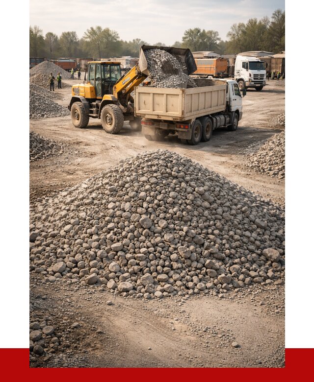 Вторичный щебень фракция 40-70 в Черемхове от 1814 р, ПРОНЕРУДЧрм