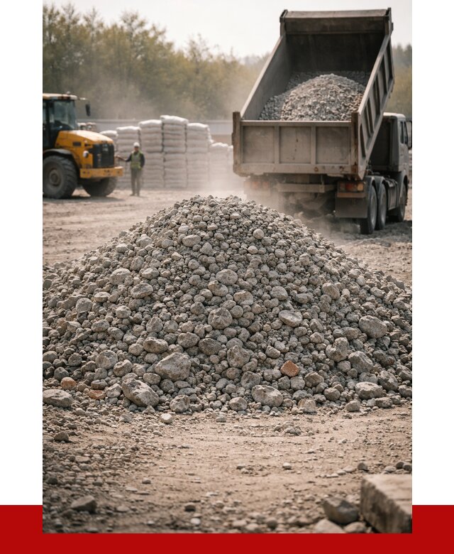 Вторичный щебень фракция 70-150 в Черемхове от 1460 р. | ПРОНЕРУДЧрм