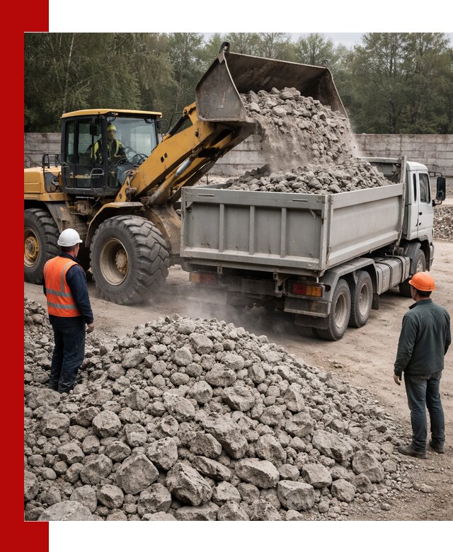 Вторичный щебень фракция 70–150 в Черемхове с доставкой