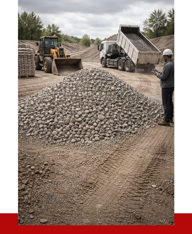 Купить бетонный щебень в Черемхове, от 3336 р. ПРОНЕРУДЧрм