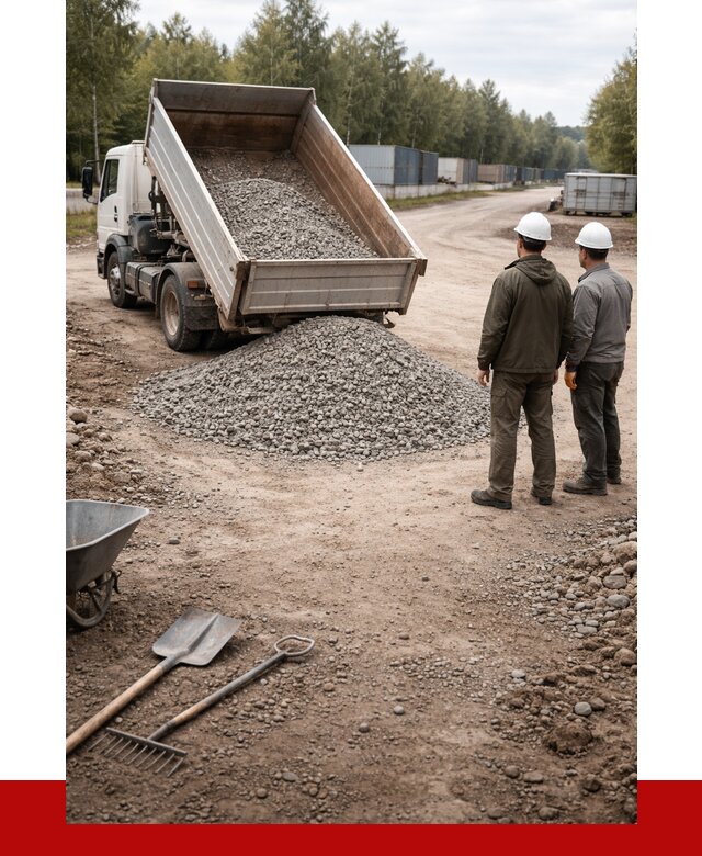 Бетонный щебень фракция 5-20 в Черемхове от 3336 р., ПРОНЕРУДЧрм
