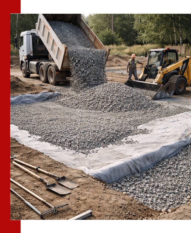 Щебень для фундамента с доставкой в Черемхове