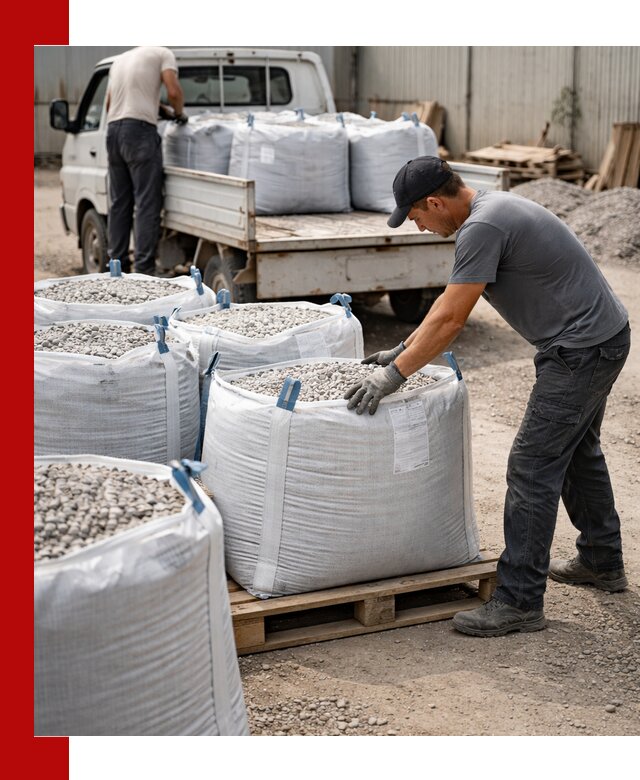 Доставка щебня в мешках по выгодным ценам в Черемхове