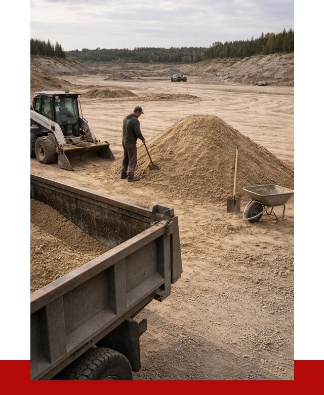 Карьерный песок среднезернистый в Черемхове, от 2294 р. ПРОНЕРУДЧрм