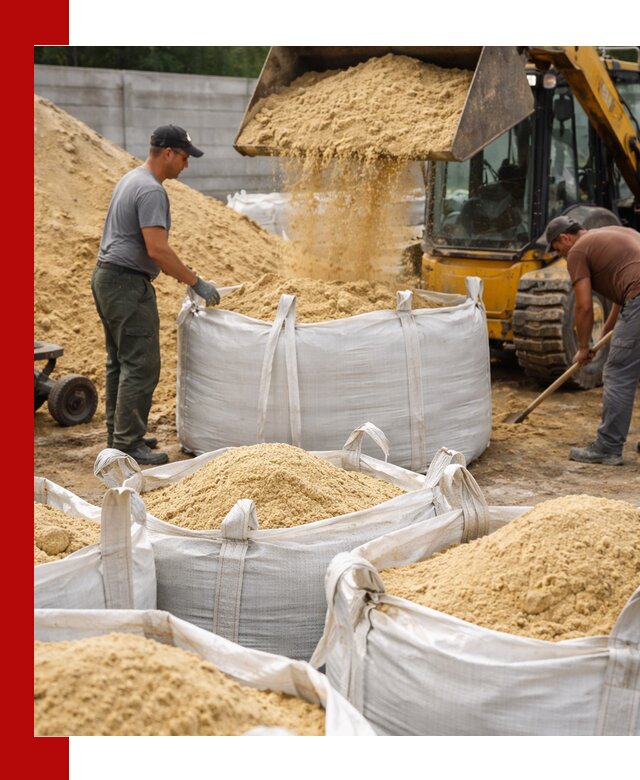 Поставка качественного песка для кладки в Черемхове