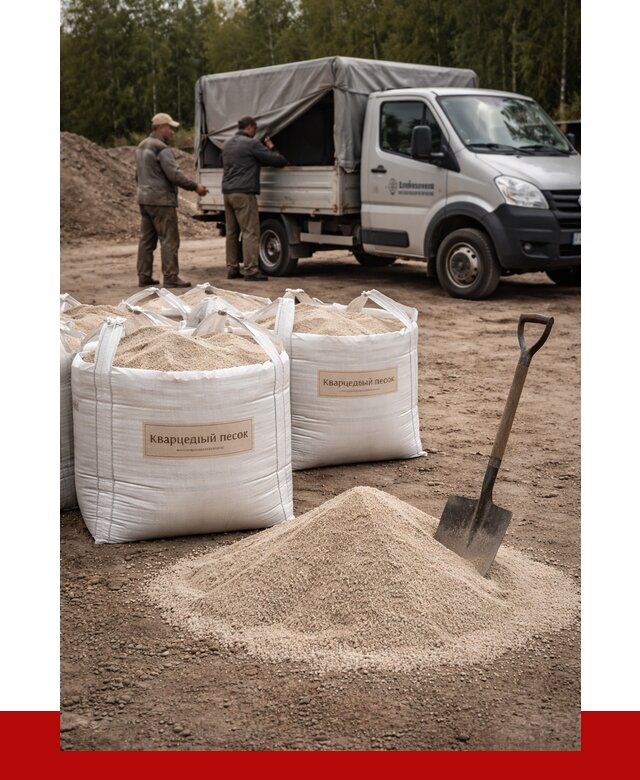Кварцевый песок для пескоструя в Черемхове от 4692 р. | ПРОНЕРУДЧрм