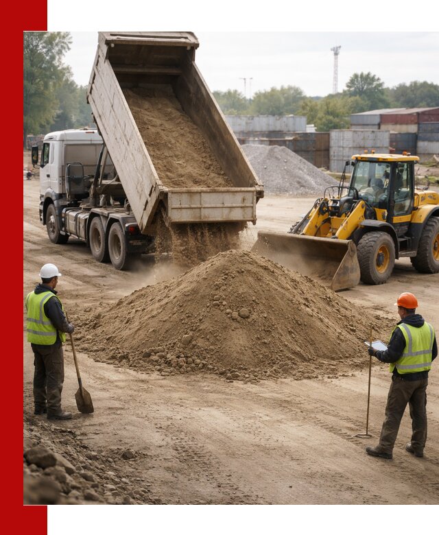 Доставка и продажа пескогрунта оптом и в розницу в Черемхове