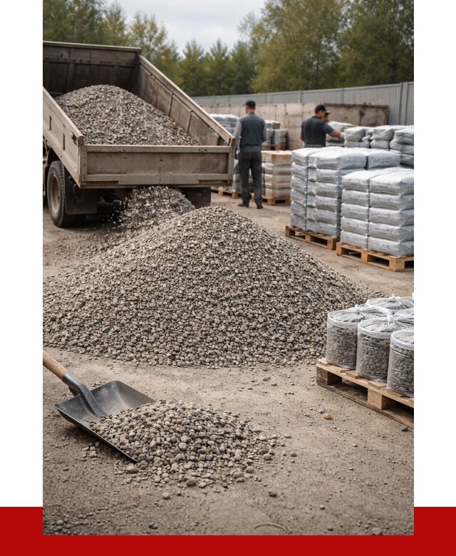 Гравий фракция 5-20 в Черемхове купить от 2398 р. ПРОНЕРУДЧрм