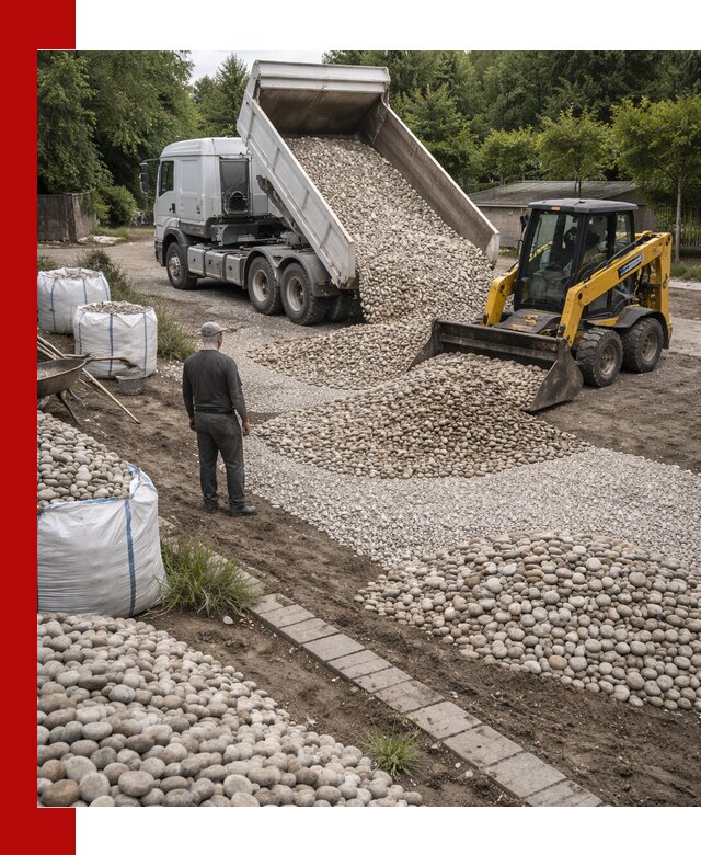 Доставка морской гальки оптом и в розницу в Черемхове