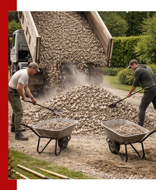 Доставка и продажа декоративной гальки в Черемхове