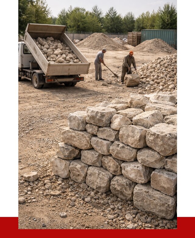 Бутовый камень известняковый в Черемхове от 4379 р. | ПРОНЕРУДЧрм