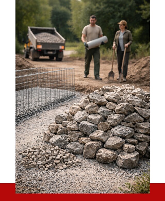 Камень для габионов фракция 100-200 в Черемхове от 5004 р. | ПРОНЕРУДЧрм