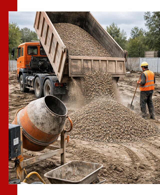 Опгс для бетона с доставкой самосвалом в Черемхове от производителя