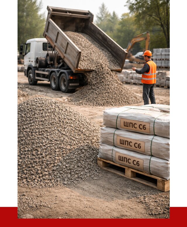 ЩПС С6 в Черемхове с доставкой от 2294 р. за куб | ПРОНЕРУДЧрм
