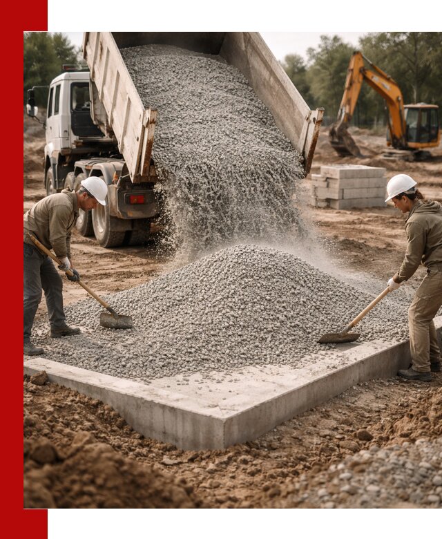 Доставка и продажа отсева для бетона в Черемхове