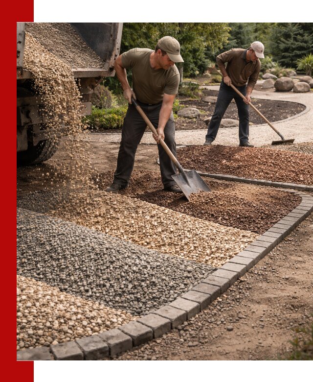 Декоративная крошка для ландшафта в Черемхове — продажа и доставка