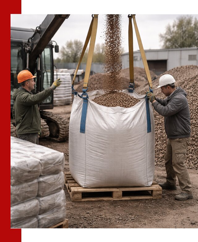 Керамзит в биг-бегах с доставкой в Черемхове