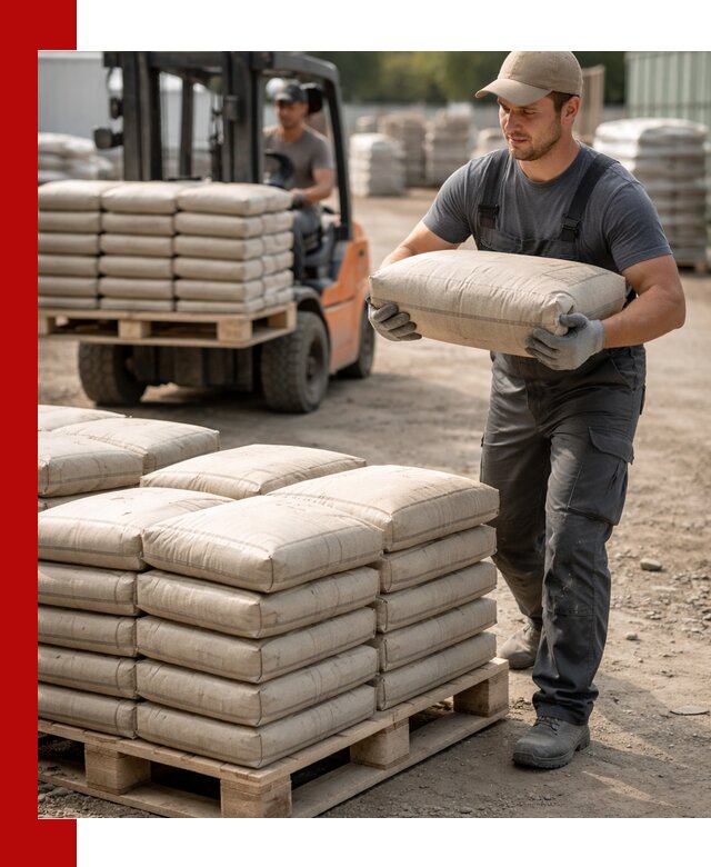 Доставка цемента в мешках оптом и в розницу в Черемхове