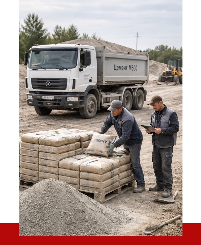 Купить цемент м500 с доставкой в Черемхове от 5422 р. | ПРОНЕРУДЧрм