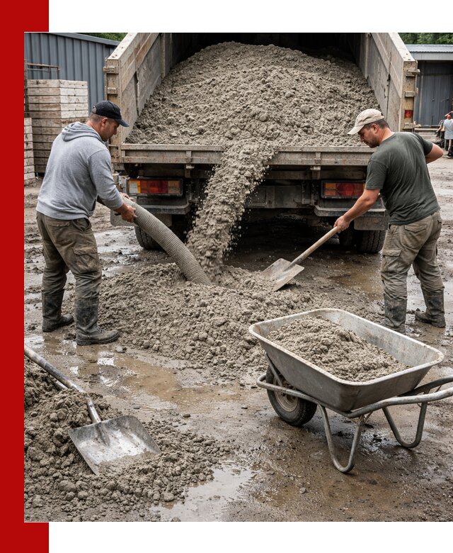 Цементно-песчаная смесь М150 доставка в Черемхове