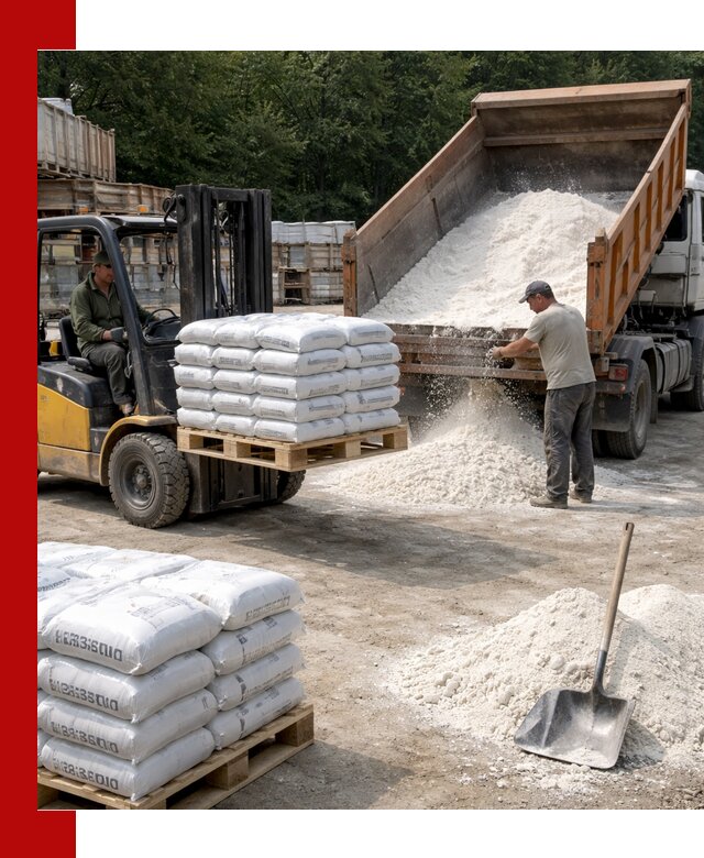 Доставка строительной извести оптом и в розницу в Черемхове