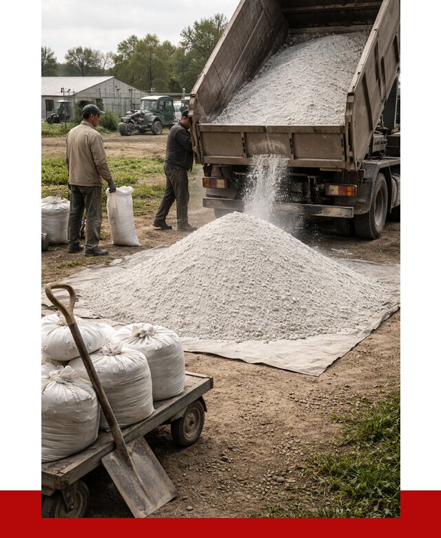 Купить известняковая мука в Черемхове от 4379 р. за куб | ПРОНЕРУДЧрм