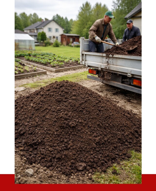 Плодородный грунт в Черемхове с доставкой от 4379 р. | ПРОНЕРУДЧрм