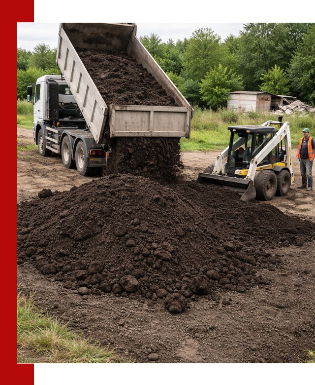 Поставка плодородной земли с доставкой самосвалом в Черемхове