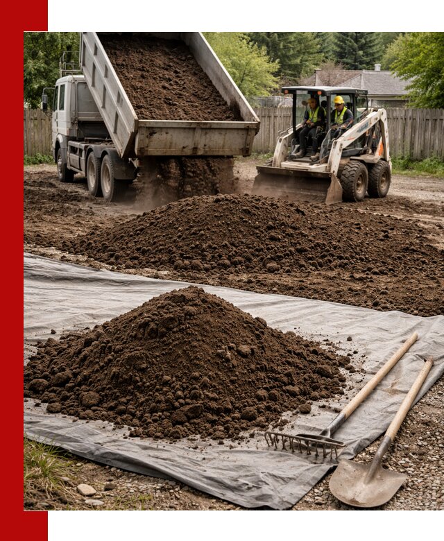 Грунт для отсыпки участка с доставкой в Черемхове