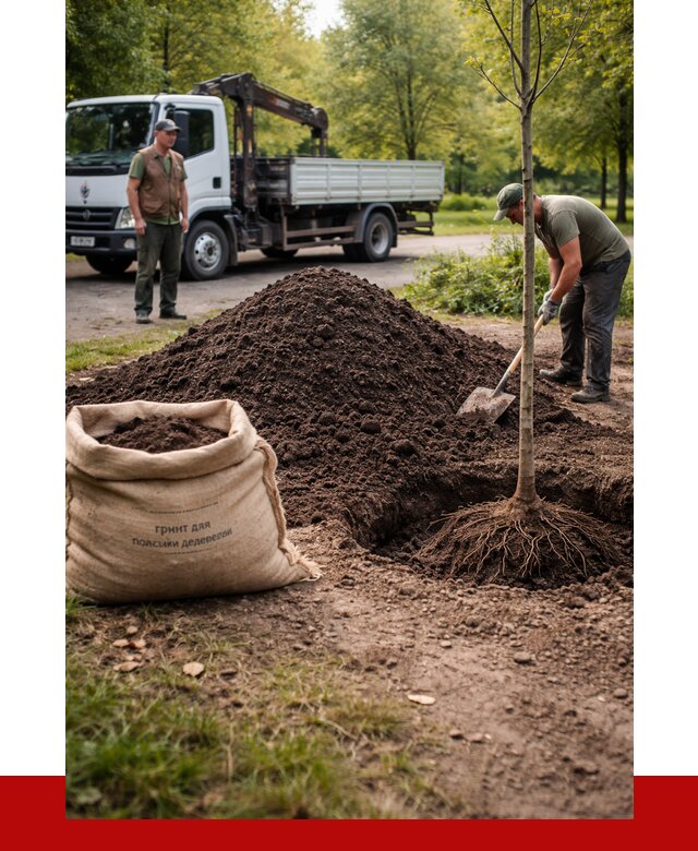 Грунт для посадки деревьев в Черемхове от 1251 р. | ПРОНЕРУДЧрм