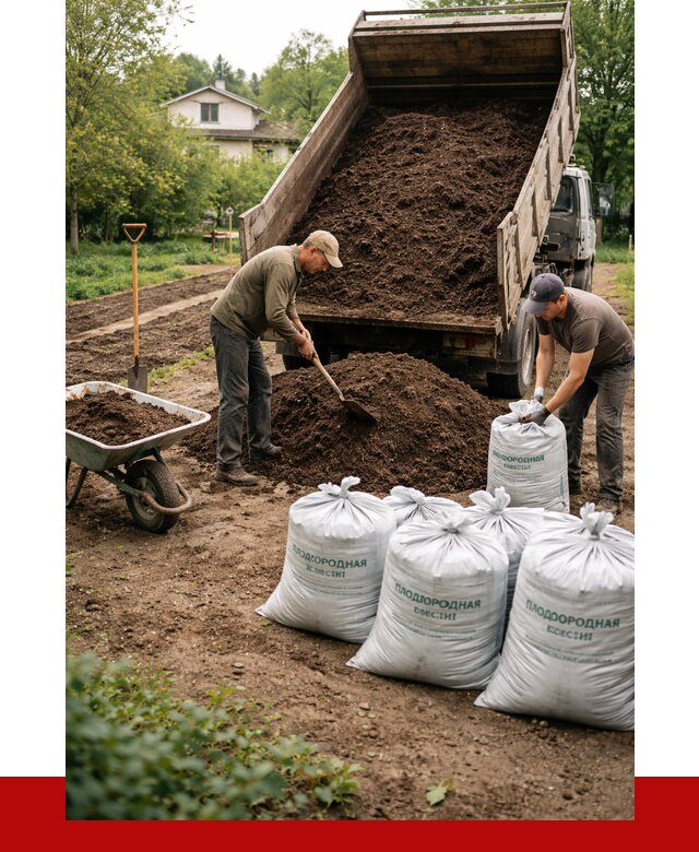 Плодородная смесь в Черемхове от 4379 р./куб с доставкой | ПРОНЕРУДЧрм