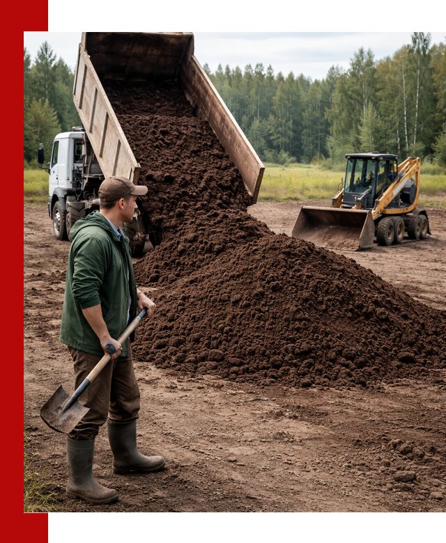 Купить верховой торф с доставкой в Черемхове для садоводства и растений