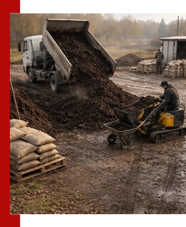 Кислый торф в доставке по выгодным ценам в Черемхове