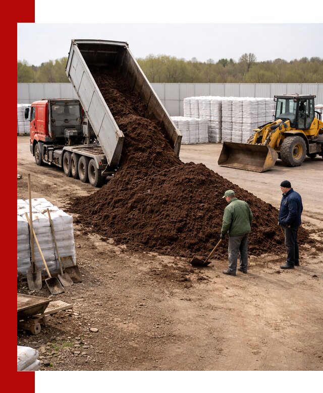 Доставка торфяных смесей оптом и в розницу в Черемхове
