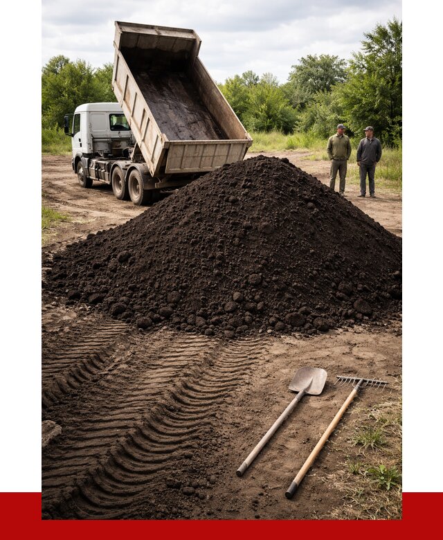 Купить чернозем навалом в Черемхове от 1251 р. за куб | ПРОНЕРУДЧрм